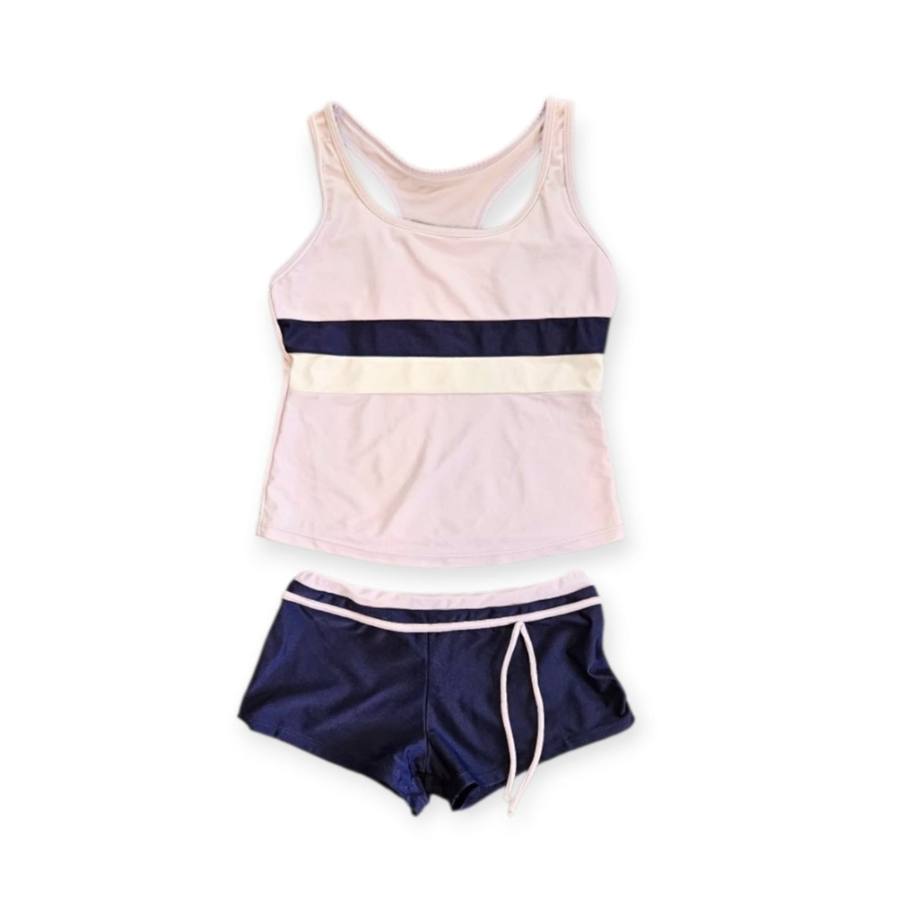 Like New, Girl's 2-Piece Tankini Swimwear w/Boyshort Size 3Xl